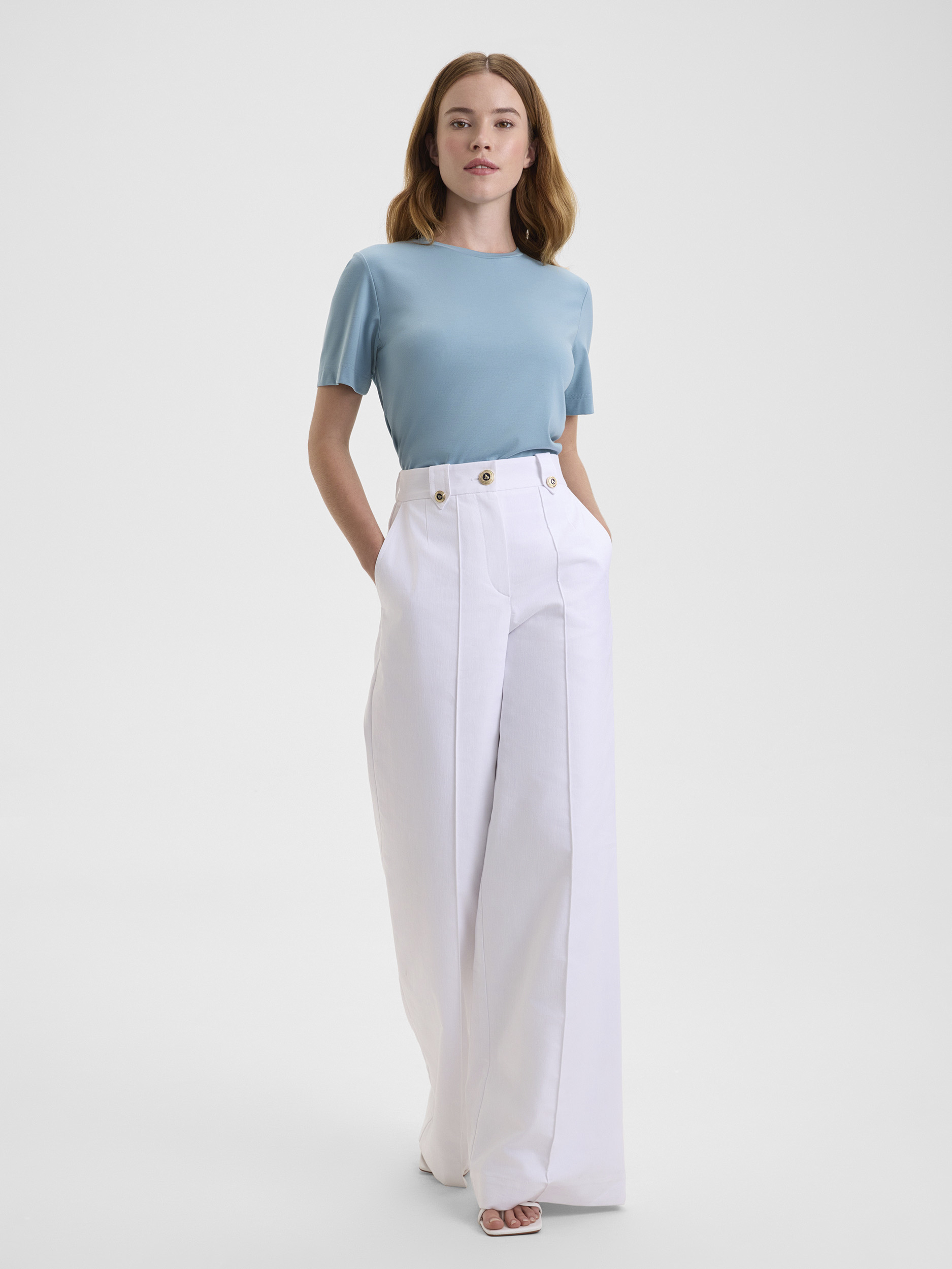 Брюки SHORE White