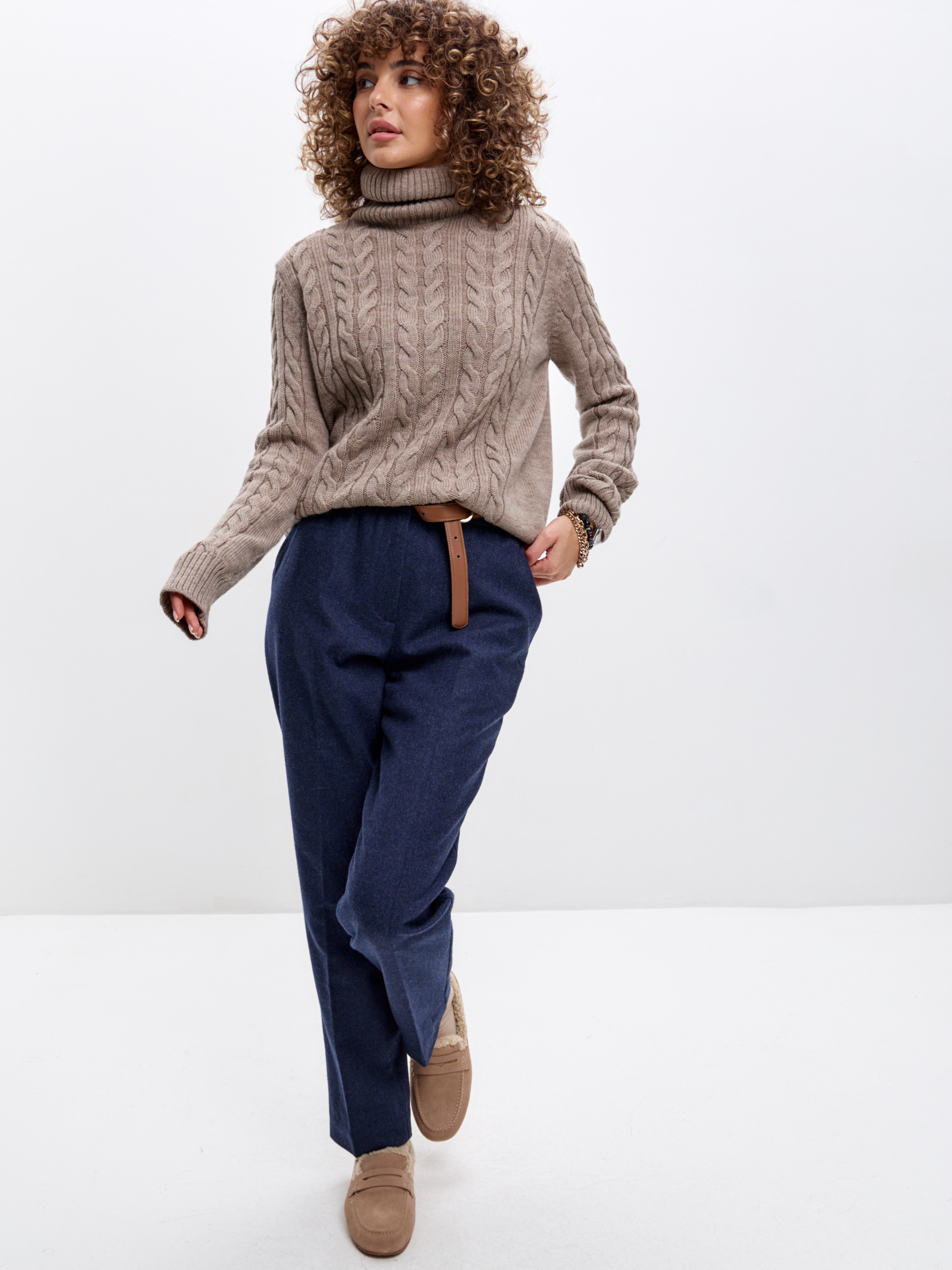 Зимние брюки шерсть SPORT CHIC DENIM (36)