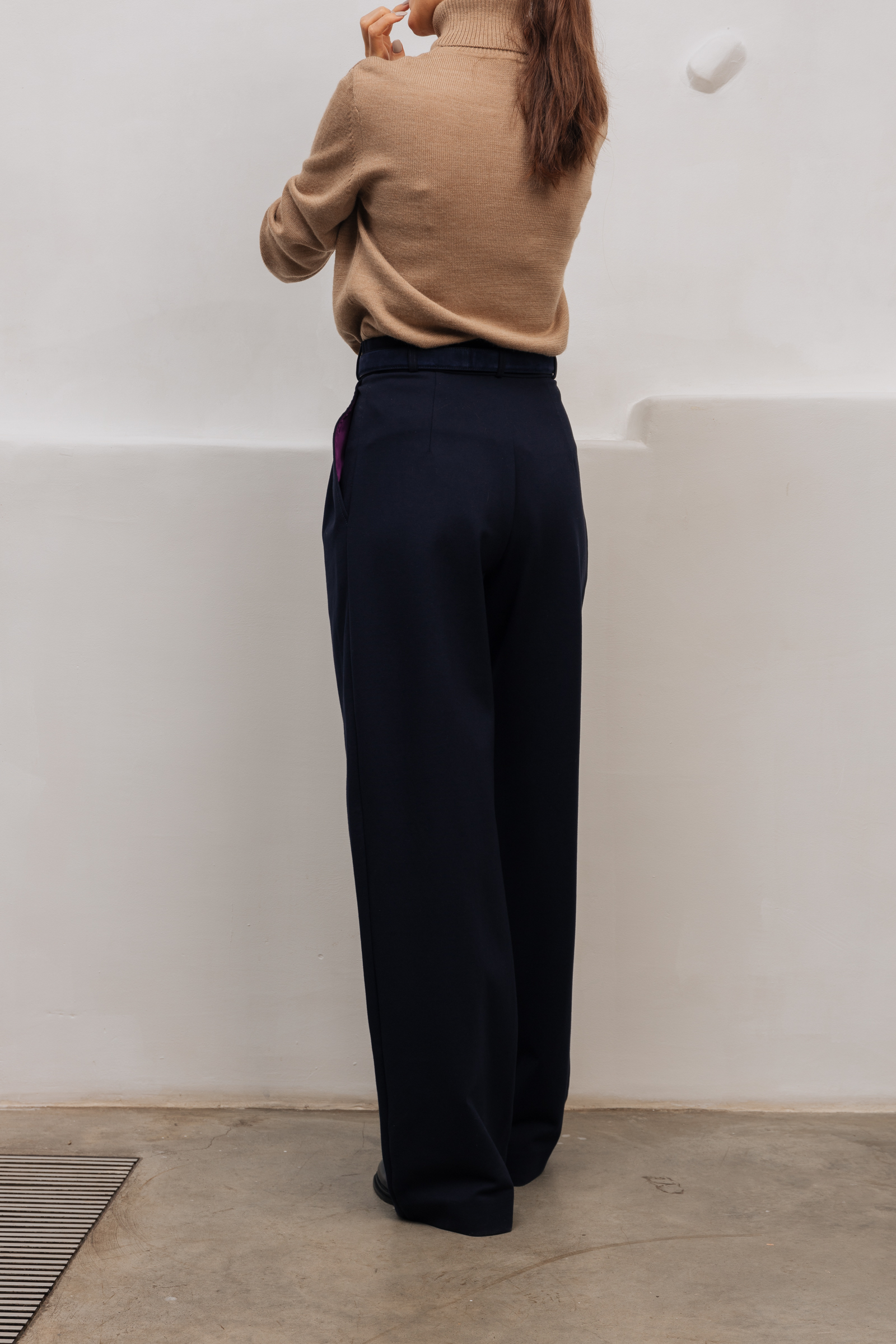 Брюки палаццо джерси NOTTE