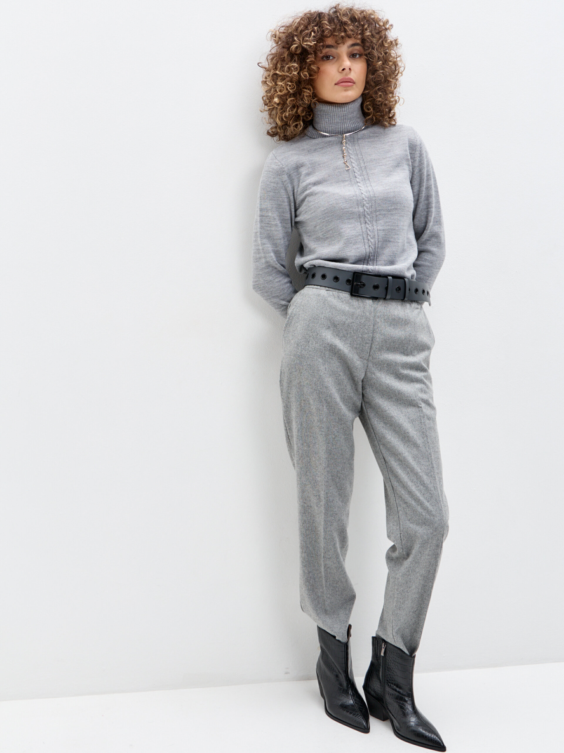 Зимние брюки шерсть SPORT CHIC (34)