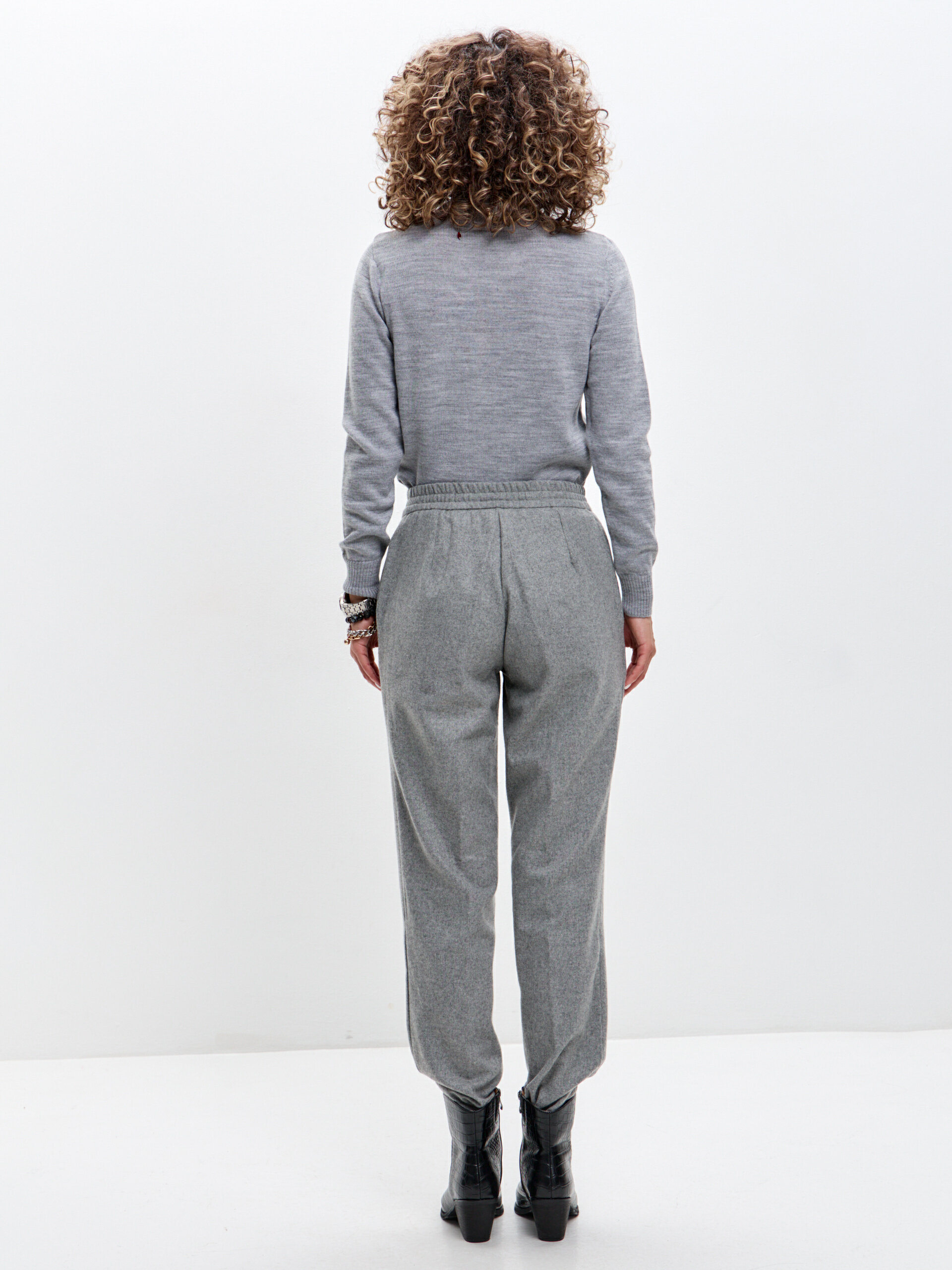 Зимние брюки шерсть SPORT CHIC GREY